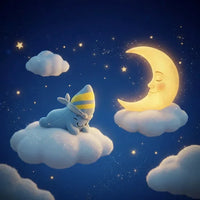 Der schlafende Mond