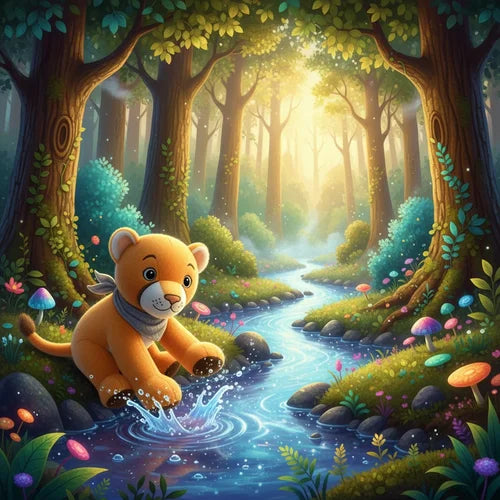 Wie das Wasser im Wald wandert